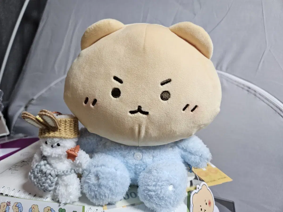 망그러진 곰 시팅 인형 거의새상품, 토끼 모루 인형