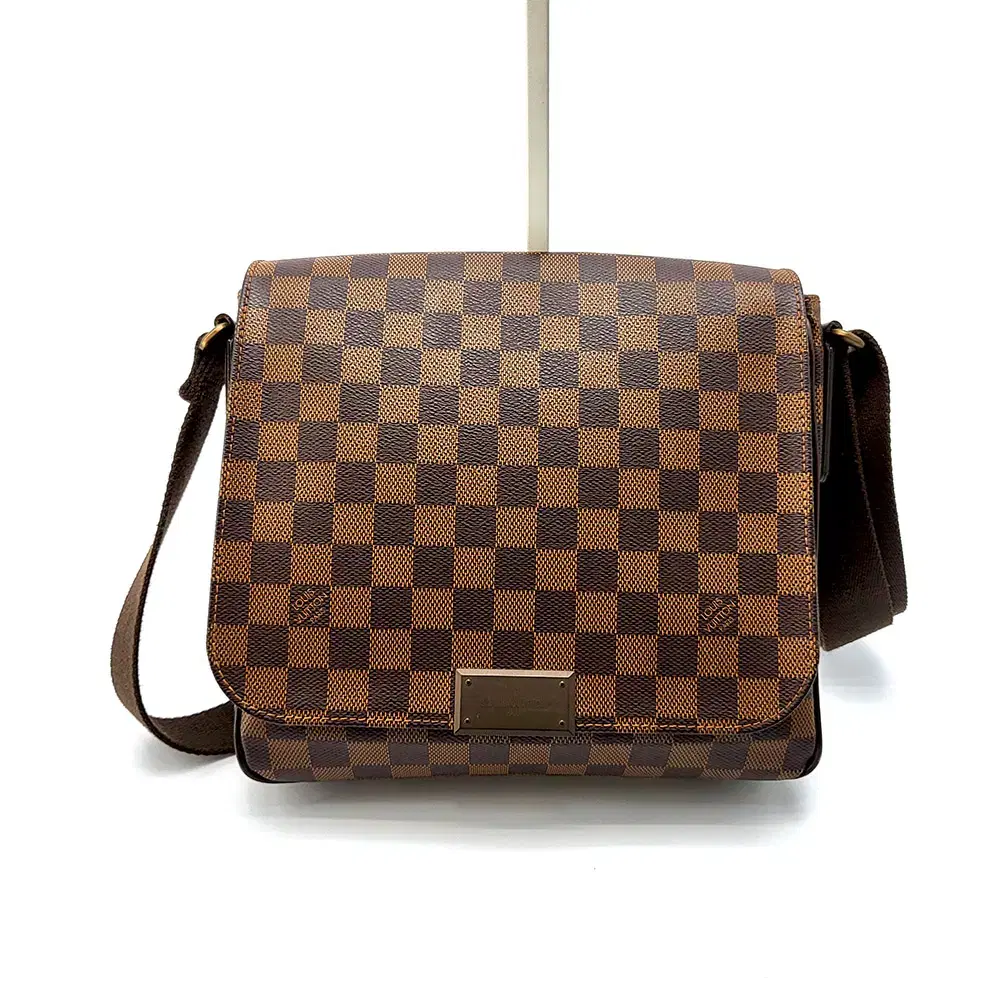 Louis Vuitton M41212 Damier Eben District PM Shoulder Bag Crossbody Brown