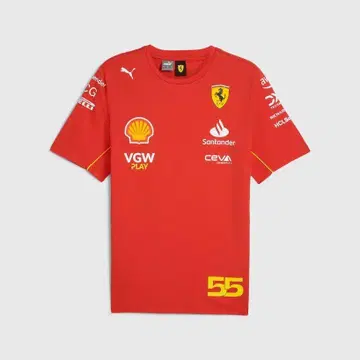 F1 2024 스쿠데리아 페라리 SF-24 사인 티셔츠 푸마