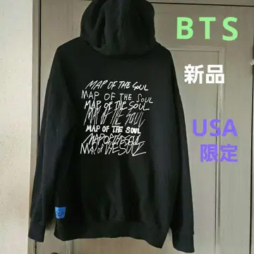 BTS MAP OF THE SOUL MOS USA 한정판 후드티 M사이즈