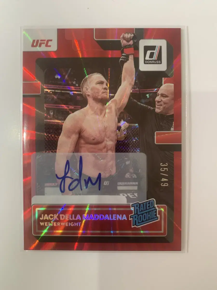 ufc jack della maddalena auto