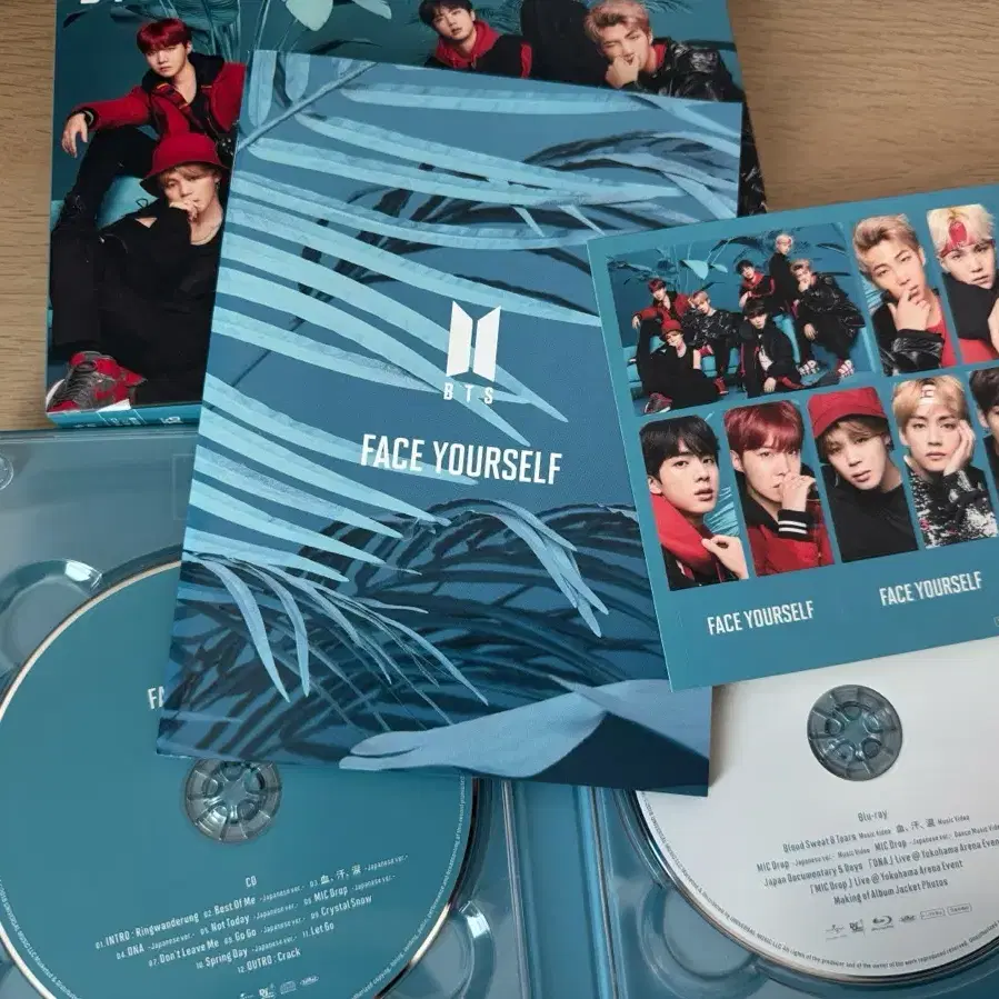 방탄 페이스 유얼 face your dvd 일본 앨범