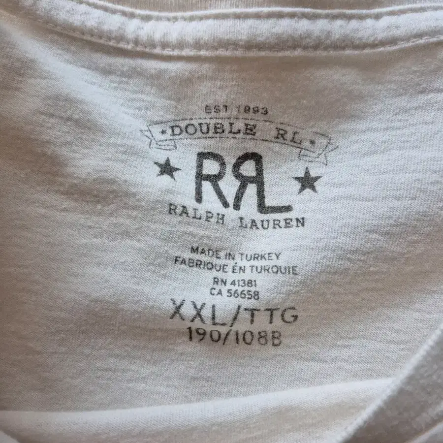 RRL 티셔츠 xxl 판매합니다