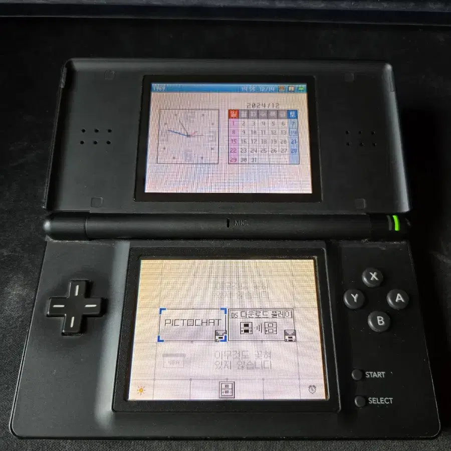 닌텐도 ds lite 블랙 +칩 2개