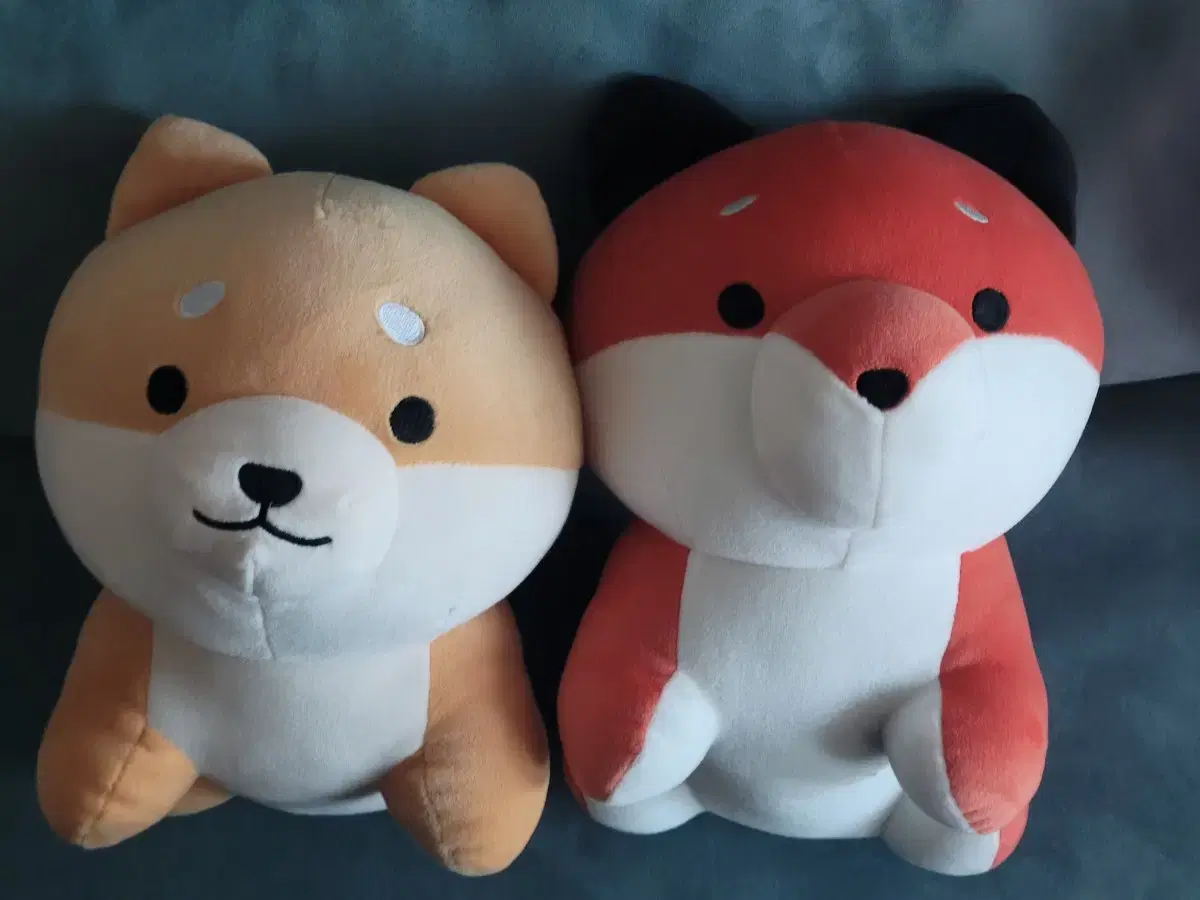 Daiso Dog/Fox Dolls