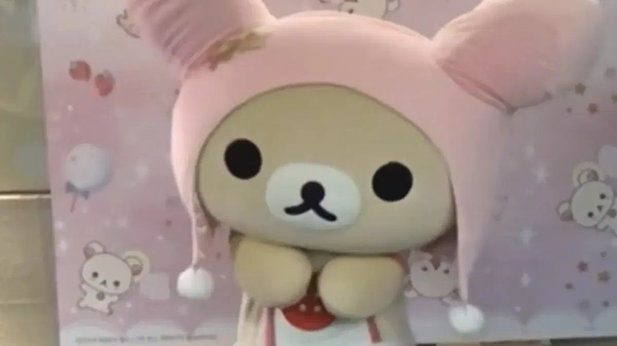 하치와레 파우치 인형