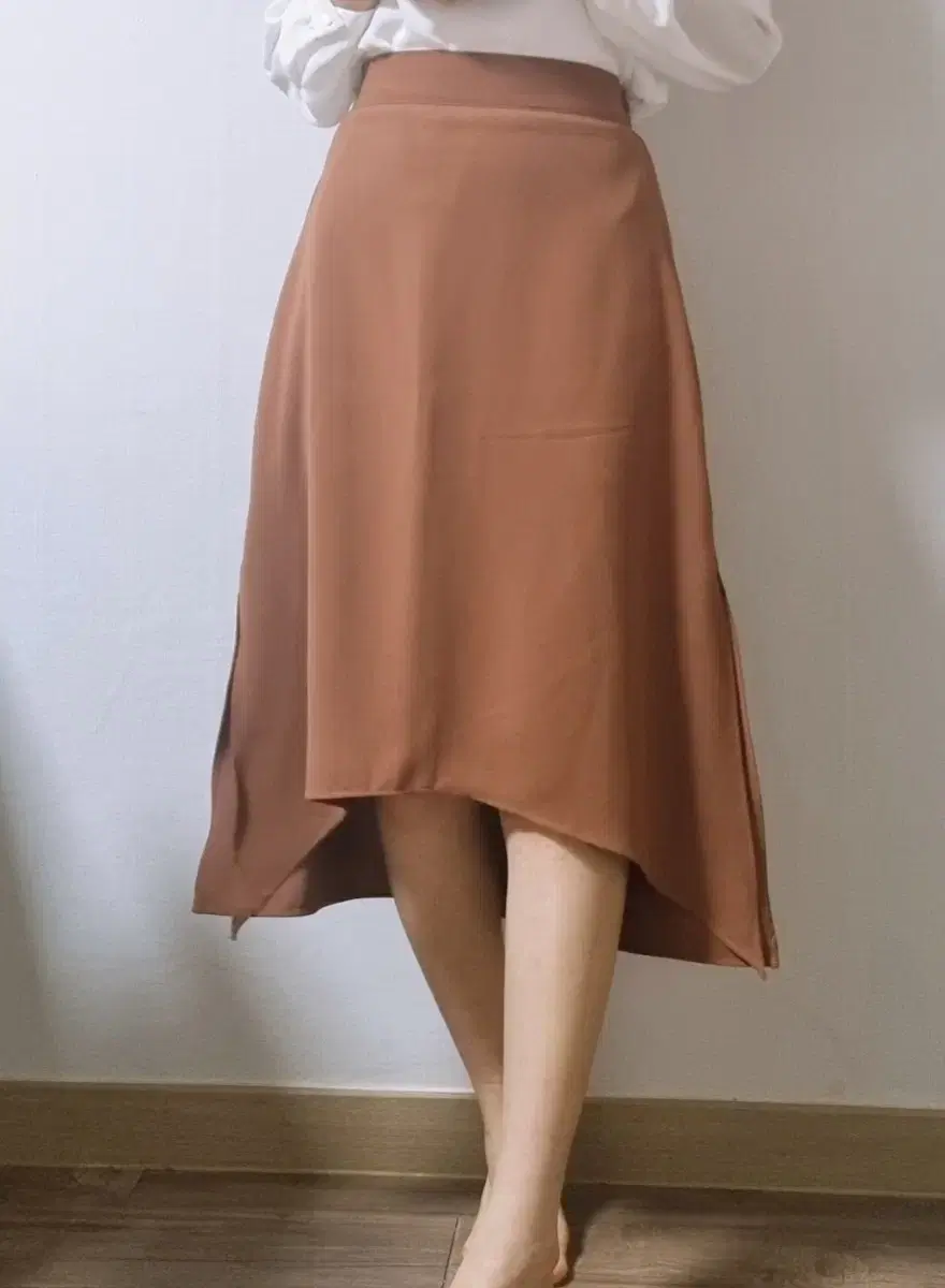 Dark Pink Long Skirt