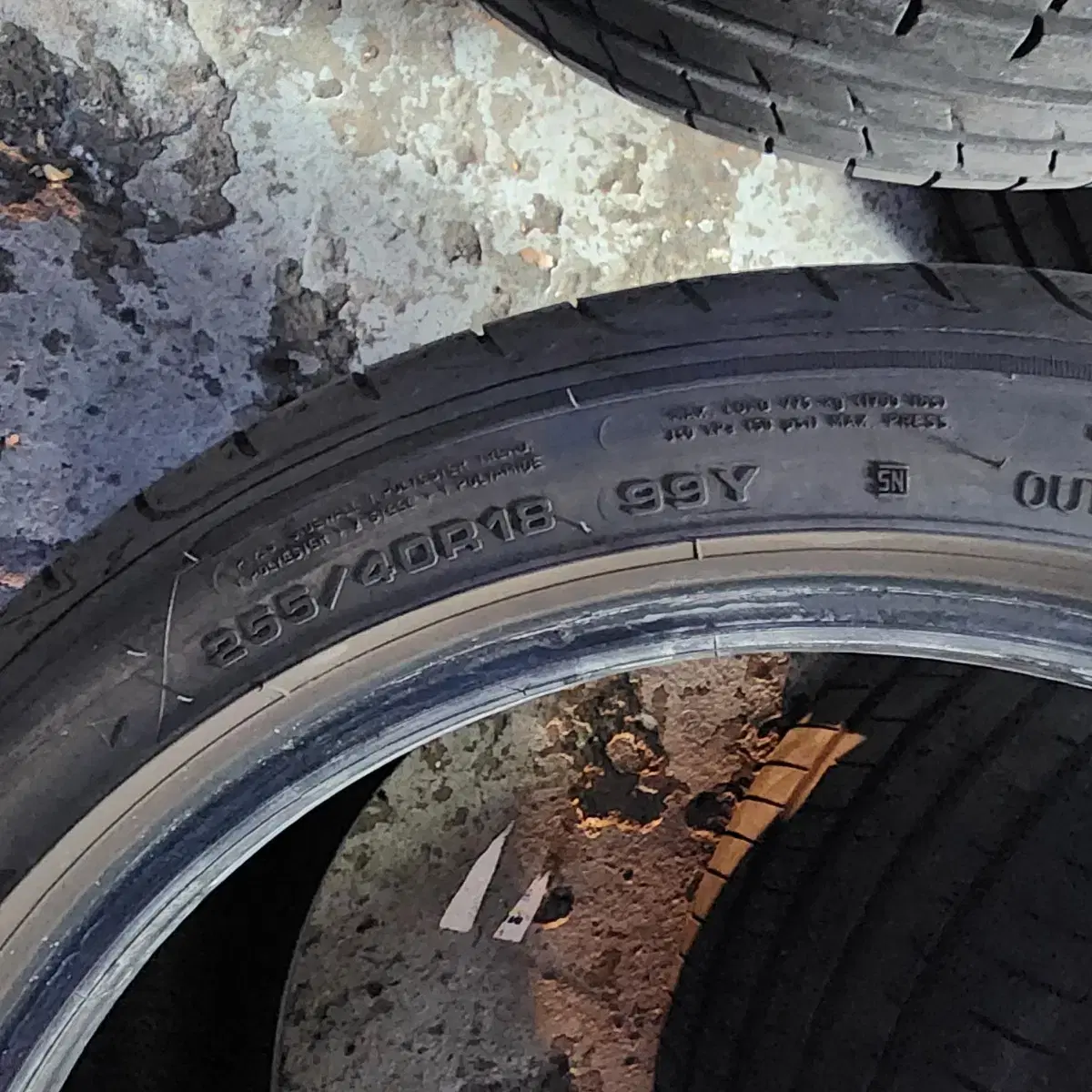 굿이어 225/45r18 255/40r18 bmw 320i 순정 타이어