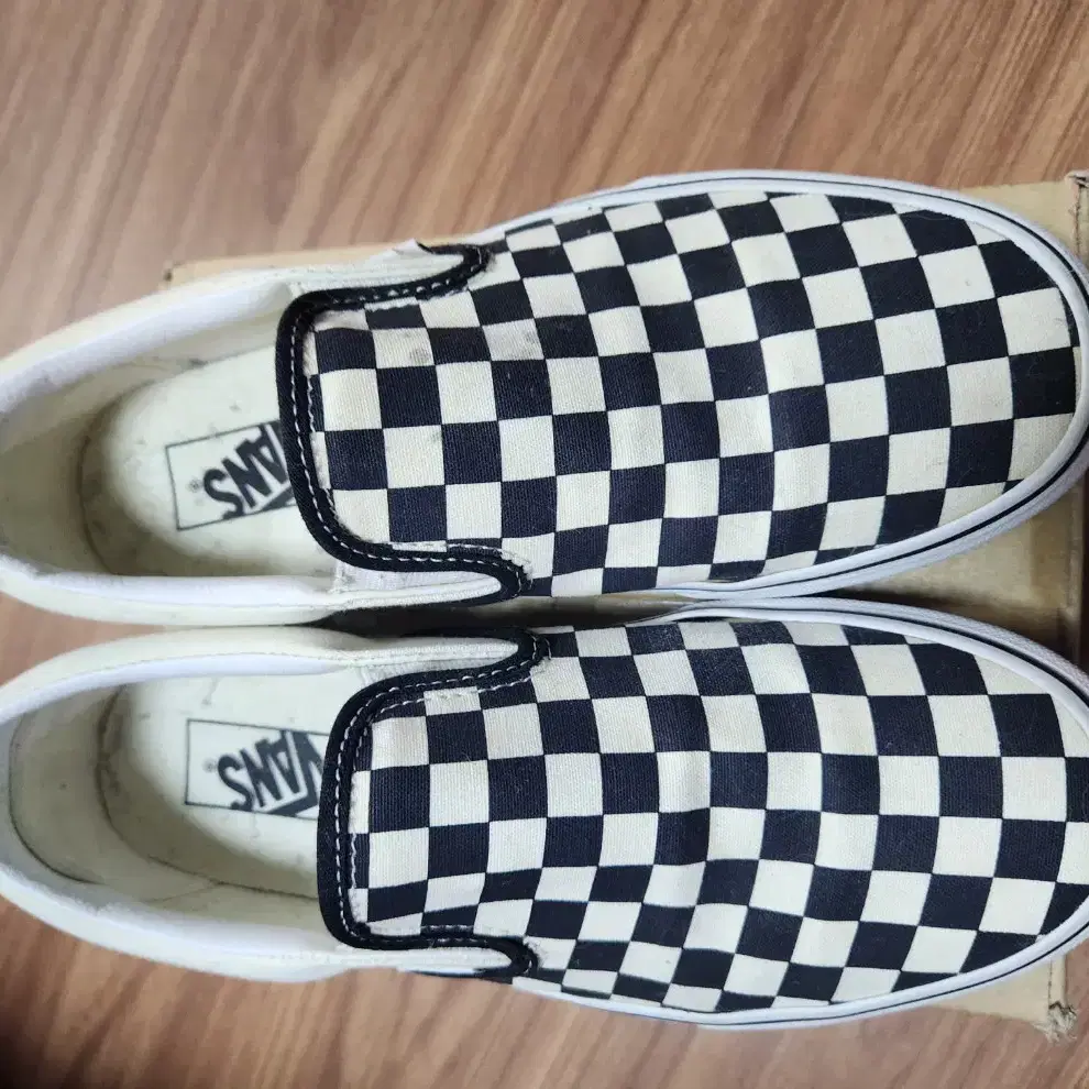 반스(vans)슬립온 체커보드 260