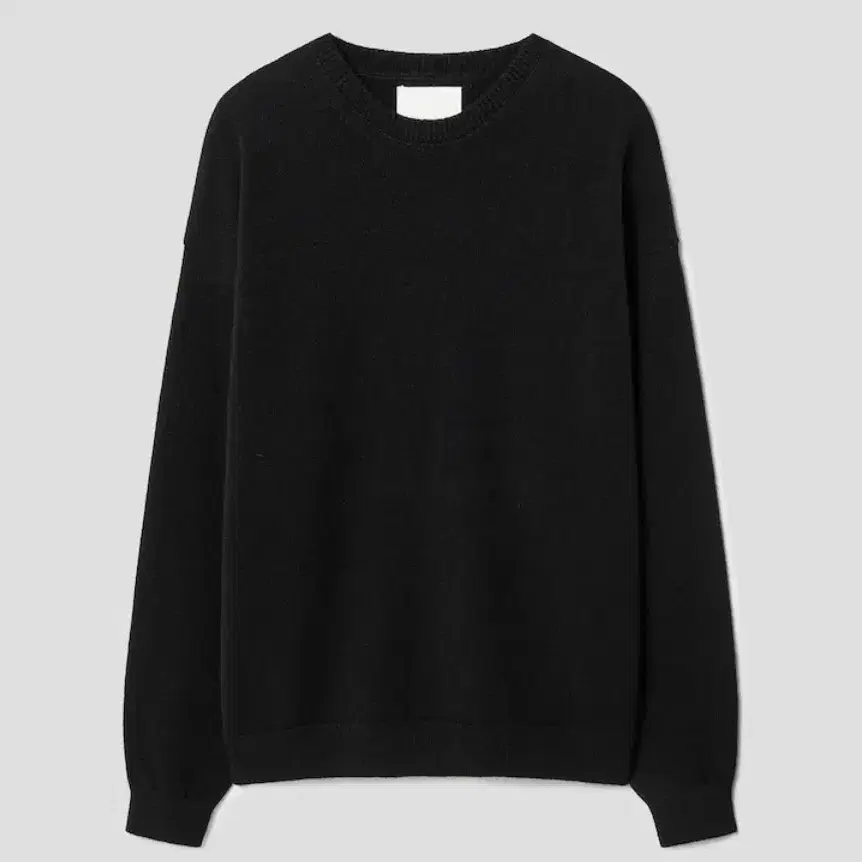 요코 사카모토 니트 Crew Neck Knit - Black