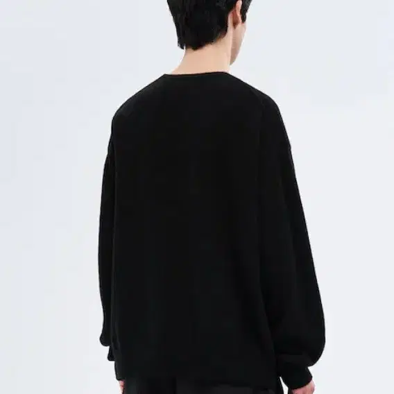 요코 사카모토 니트 Crew Neck Knit - Black