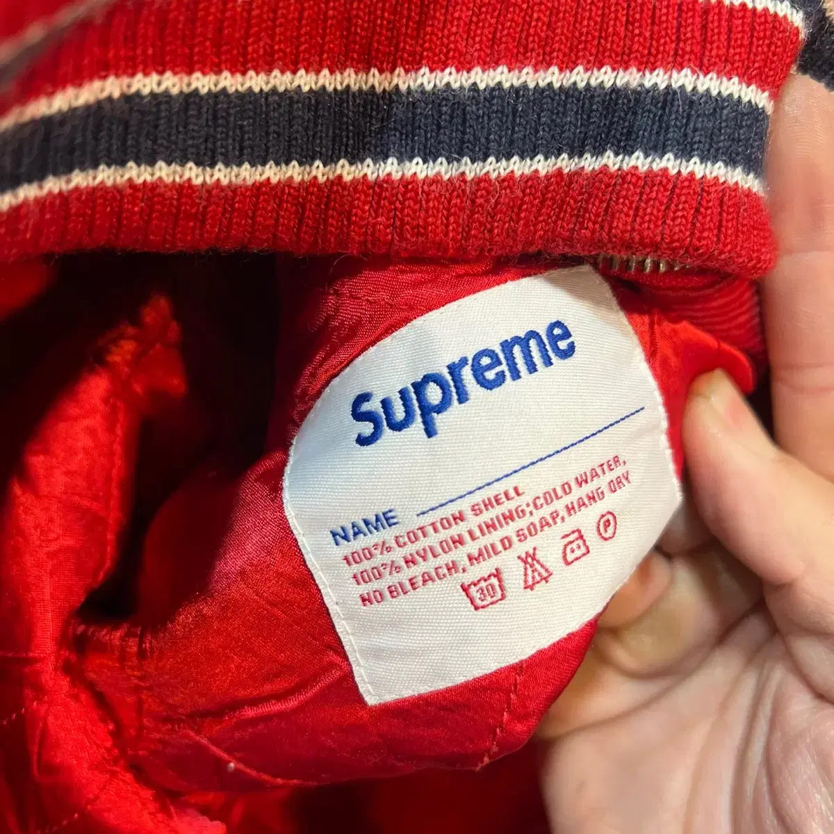 [L] SUPREME 슈프림 코듀로이 자켓