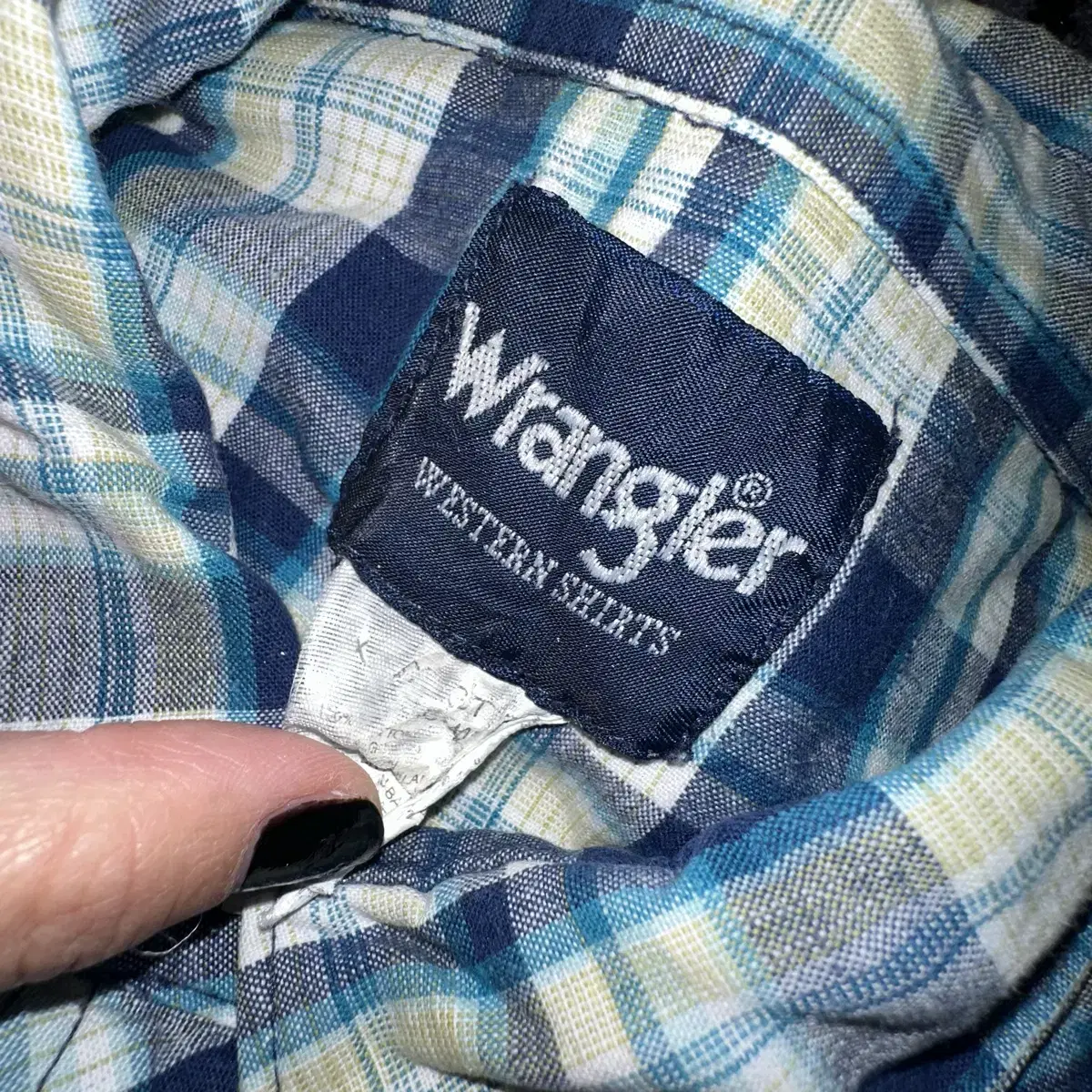 Wrangler 랭글러 체크셔츠