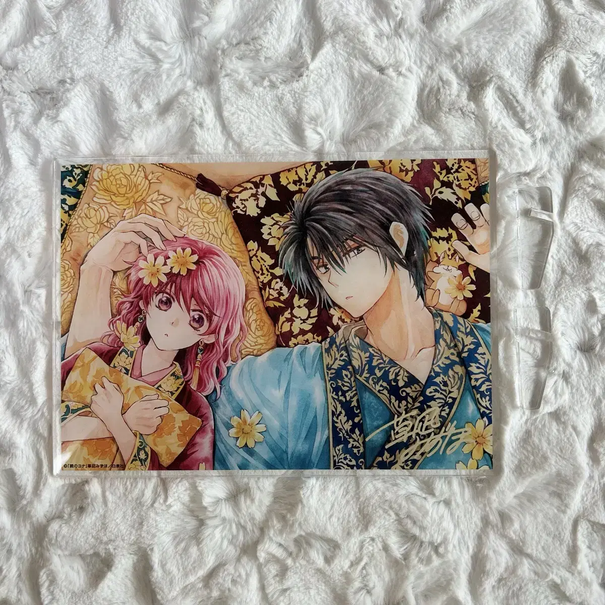 Dawn's Softening Hanatoyume No. 10.11 Merger Animate pre-order benefit acrylic plate