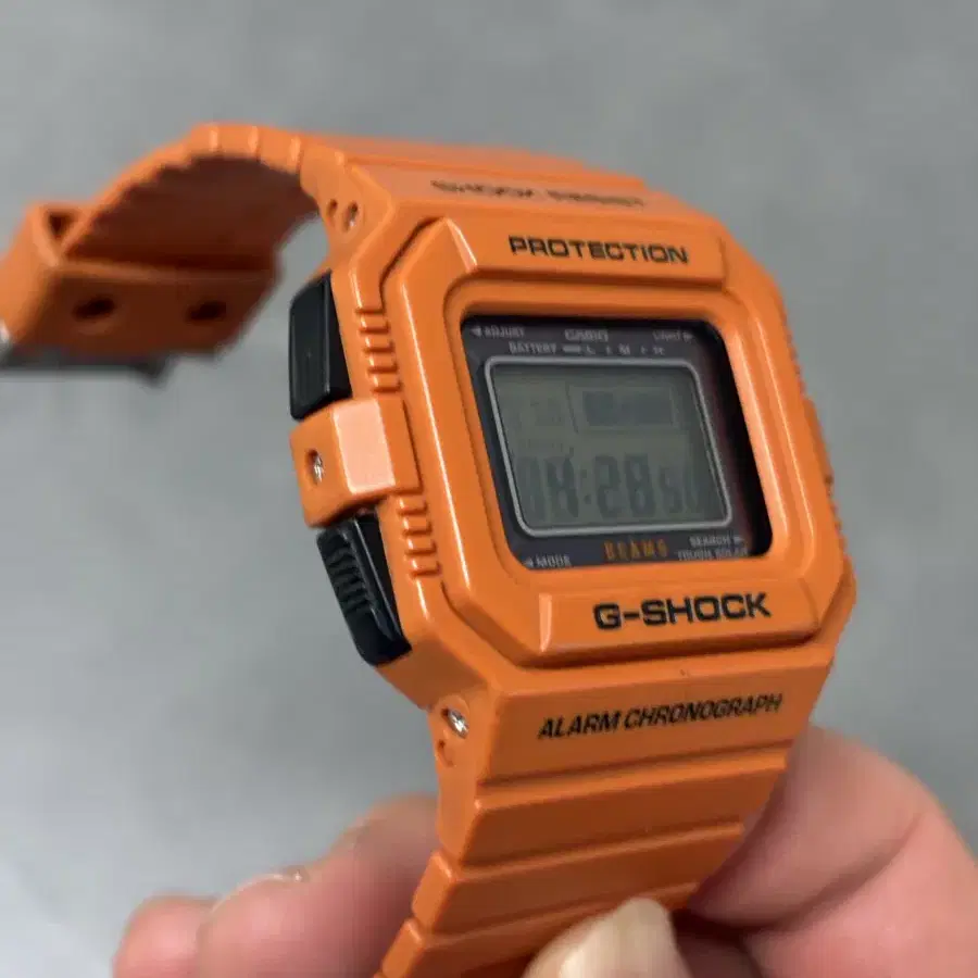 지샥 빔즈 시계 콜라보 별주 오렌지 G-Shock beams