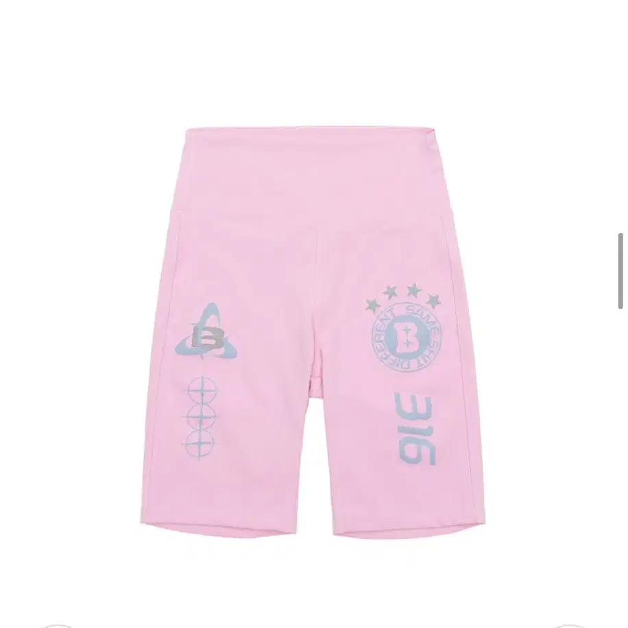 배디) Vivi Biker Shorts Pink