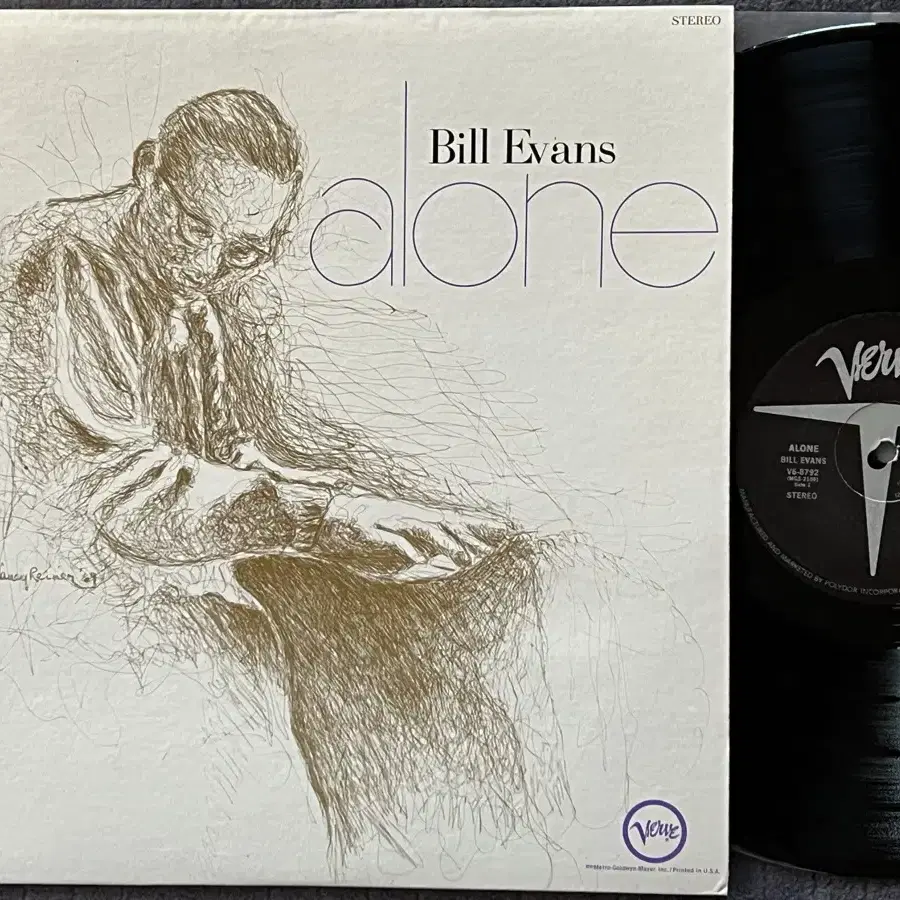 LP : Bill Evans - Alone