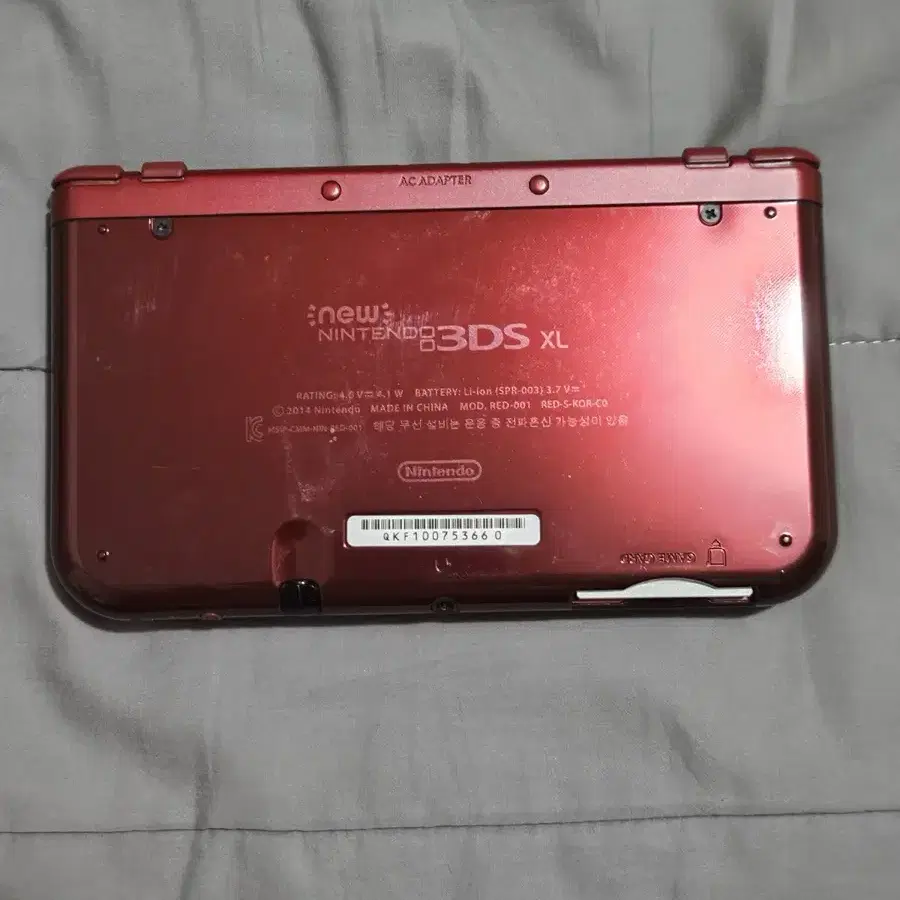 (이번주 까지)뉴 닌텐도 3DS XL 레드 판매합니다