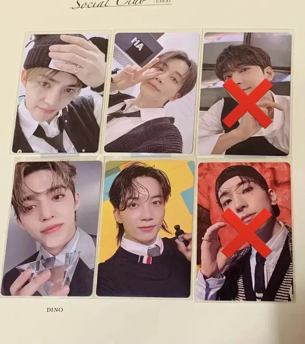 SEVENTEEN s.coups jeonghan wonwoo Best Album Photo Card photocard Set WTS