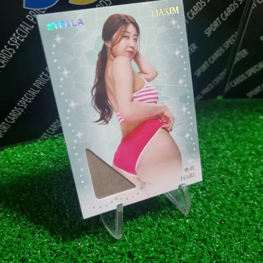 24맥심 스텔라 하리 모델 실착패치 포토카드