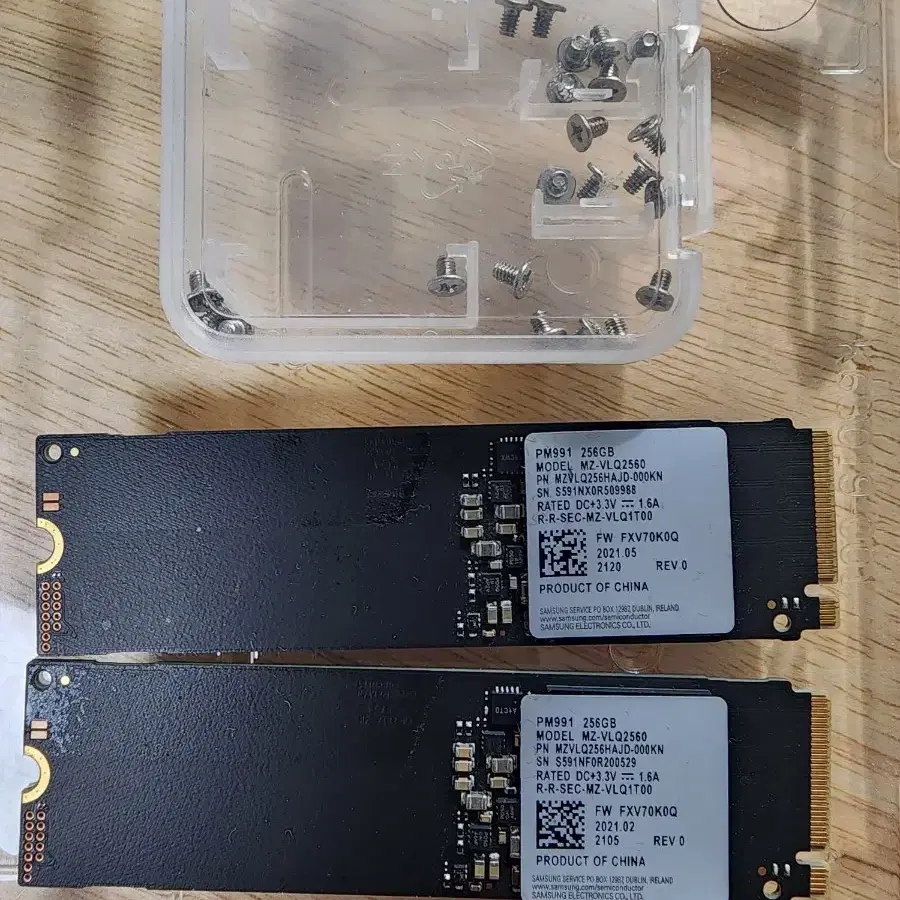 삼성 pm991a SSD 256GB /원도우11, 문서