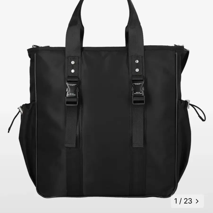 optimal nylon 2way tote bag