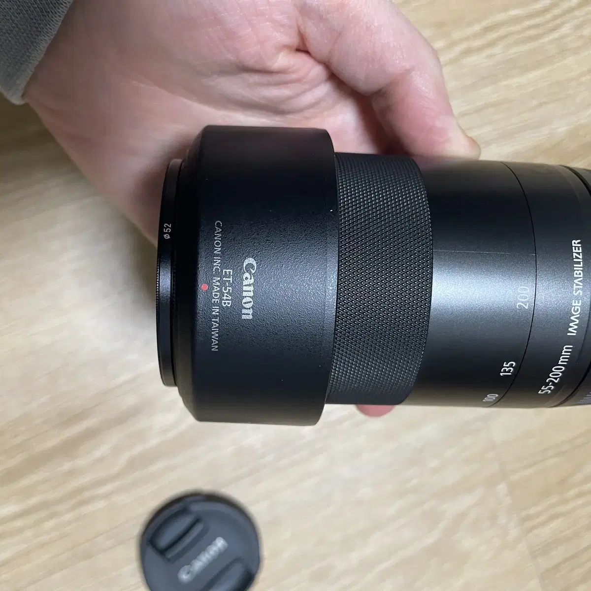 캐논 망원렌즈 EF-M 55-200mm (정품 후드,시그마 렌즈 포함)