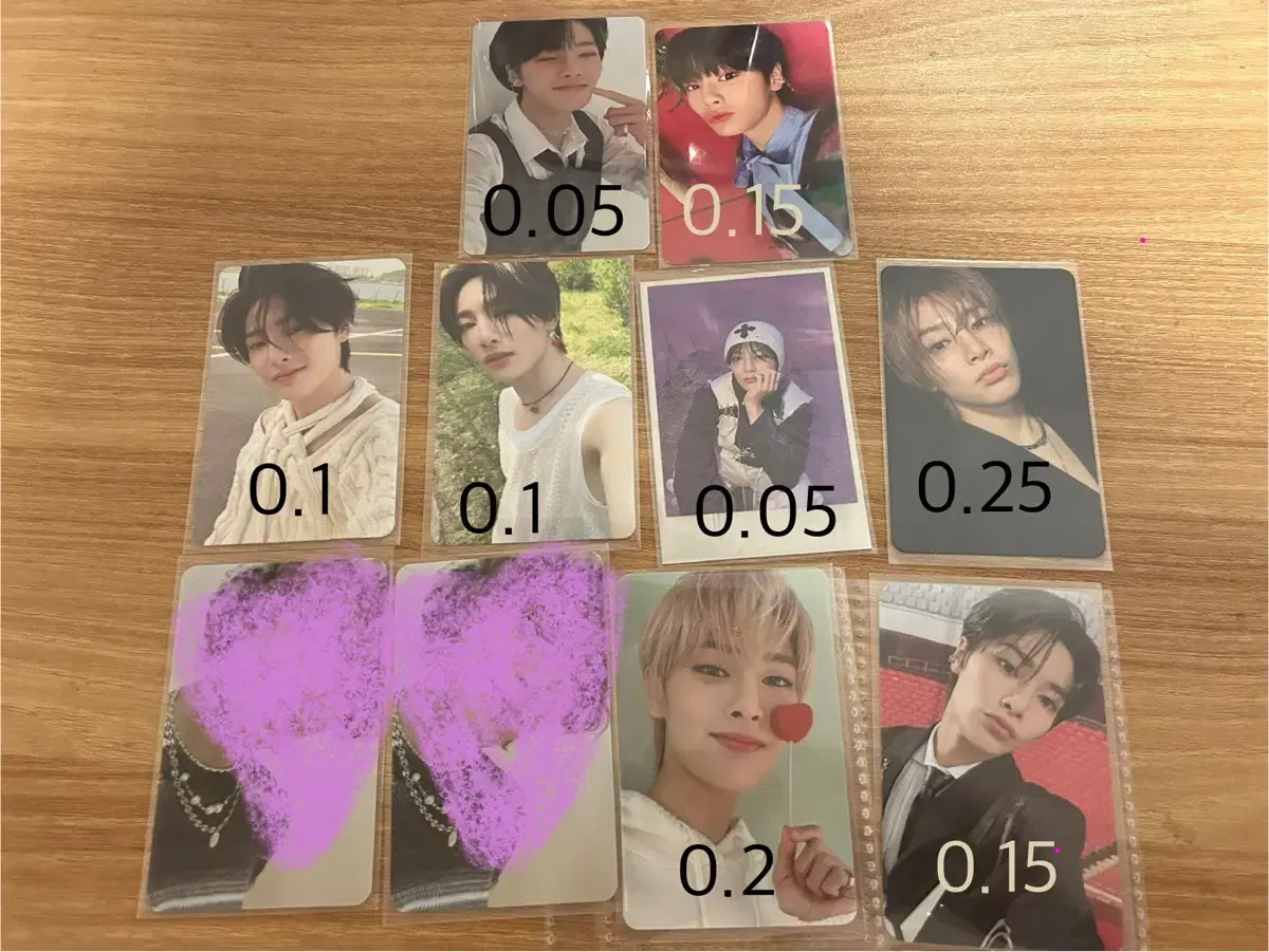 Skz photocard i.n Eight Pacific md Pre-order benefitsPhotoCard Kibble