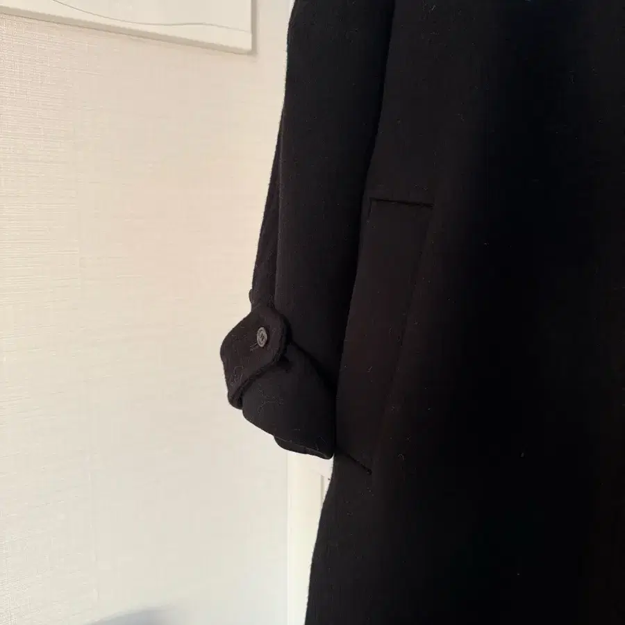 낫띵리튼 코트 belted single wool coat