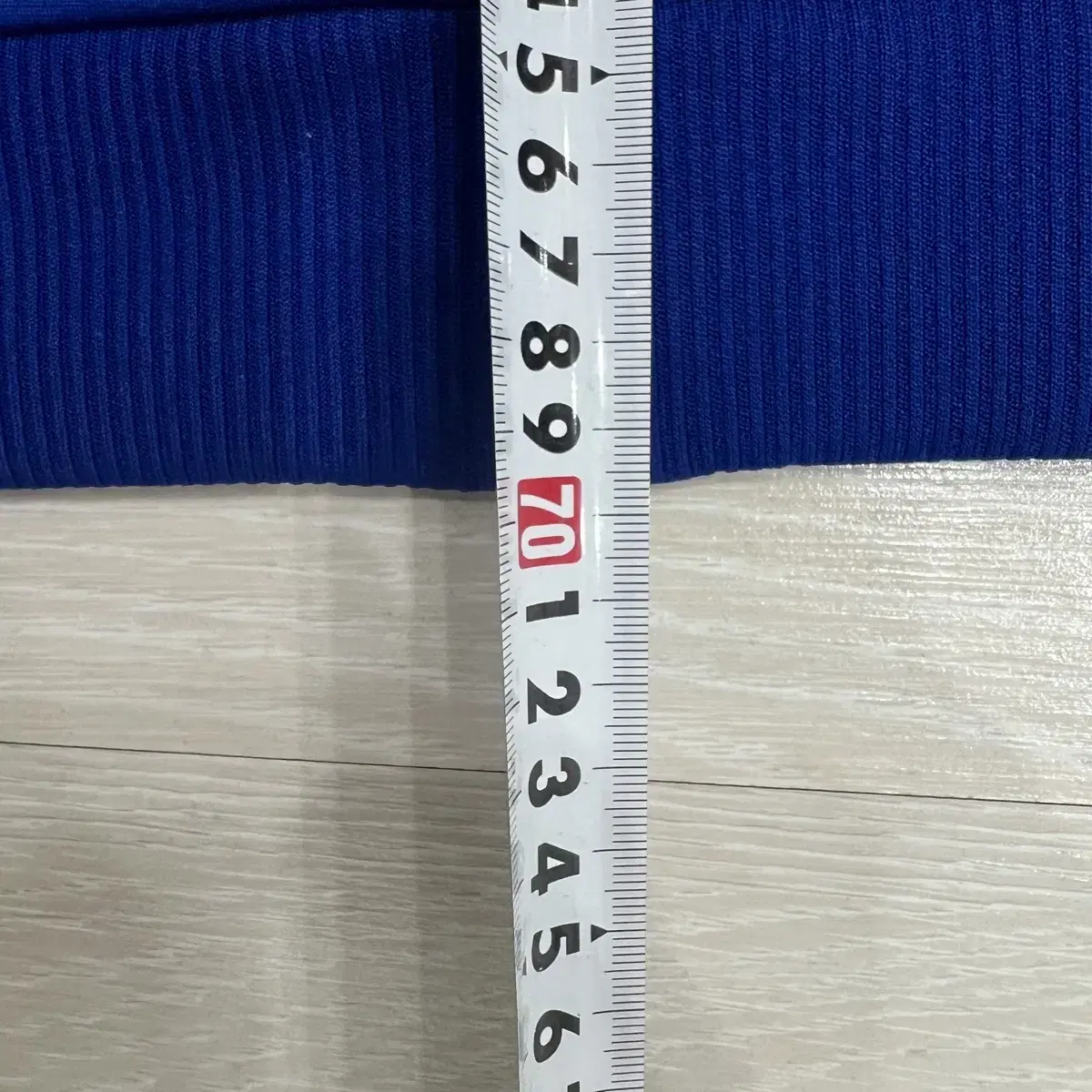 아디다스 블루 파이어버드 로고 트랙탑 져지 100-105 l-xl 정도