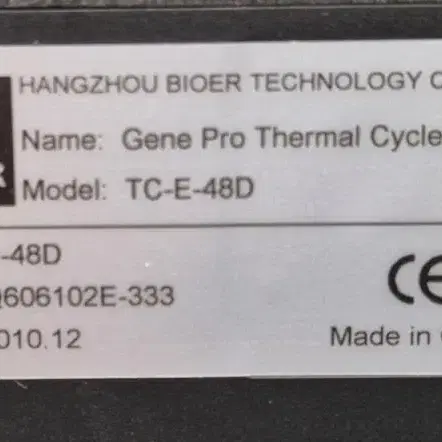 BIOER TC-E-48D Gene Pro Thermal Cycler