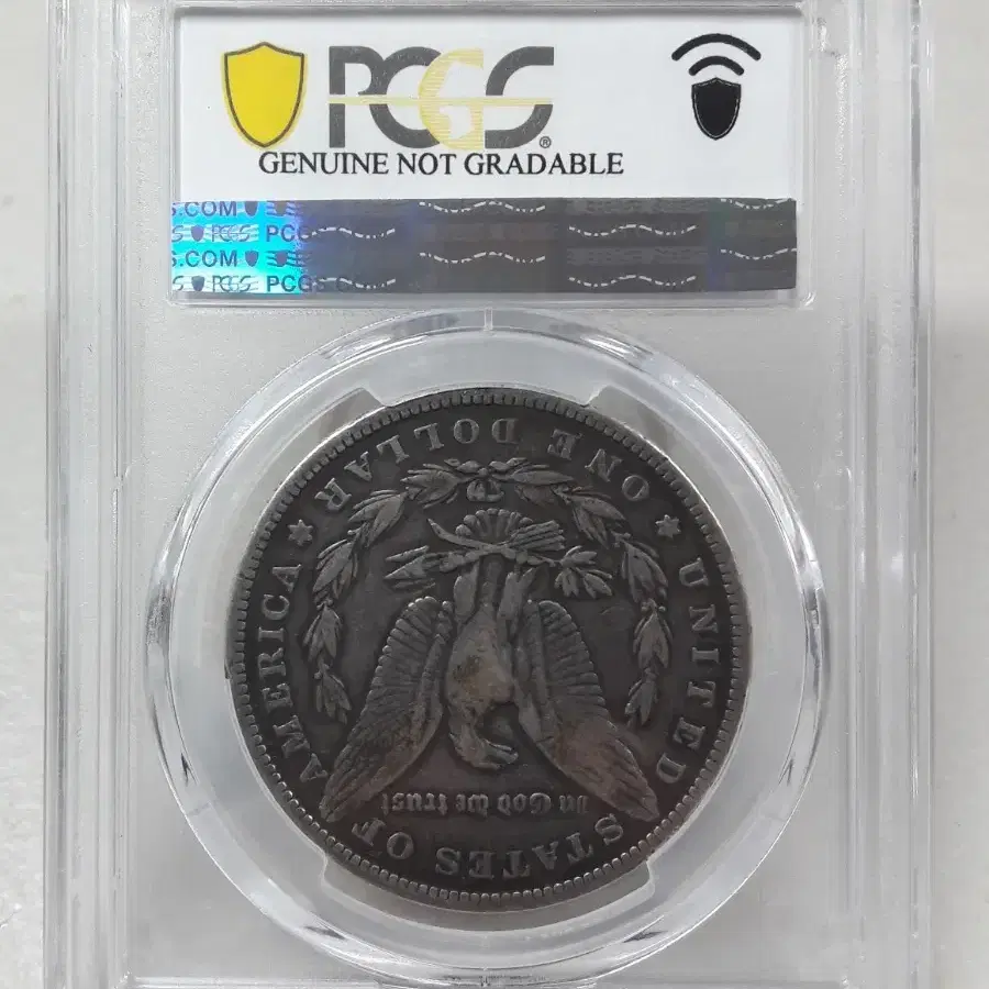 1884년 미국 모건 1달러 PCGS VF 디테일 미품 은화