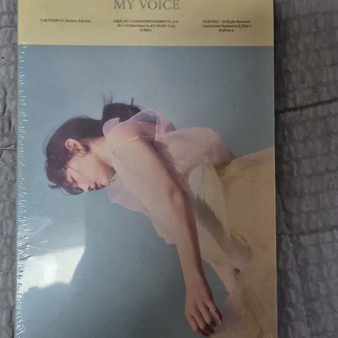 태연 마이보이스 my voice 디럭스 스카이버전 미개봉 앨범 팝니다