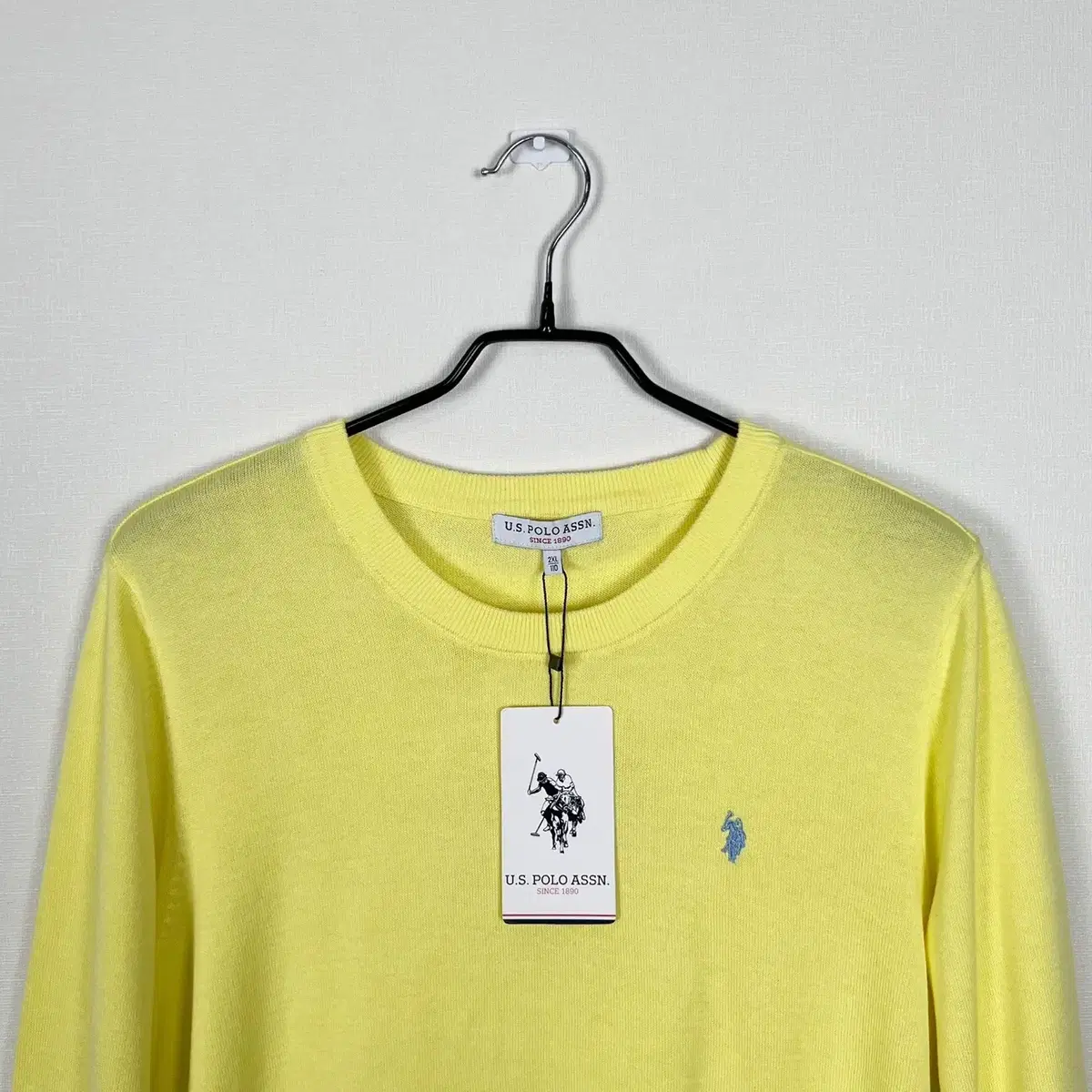 US Polo Assn 폴로/새제품 봄 가을 니트 105 XL/라덴