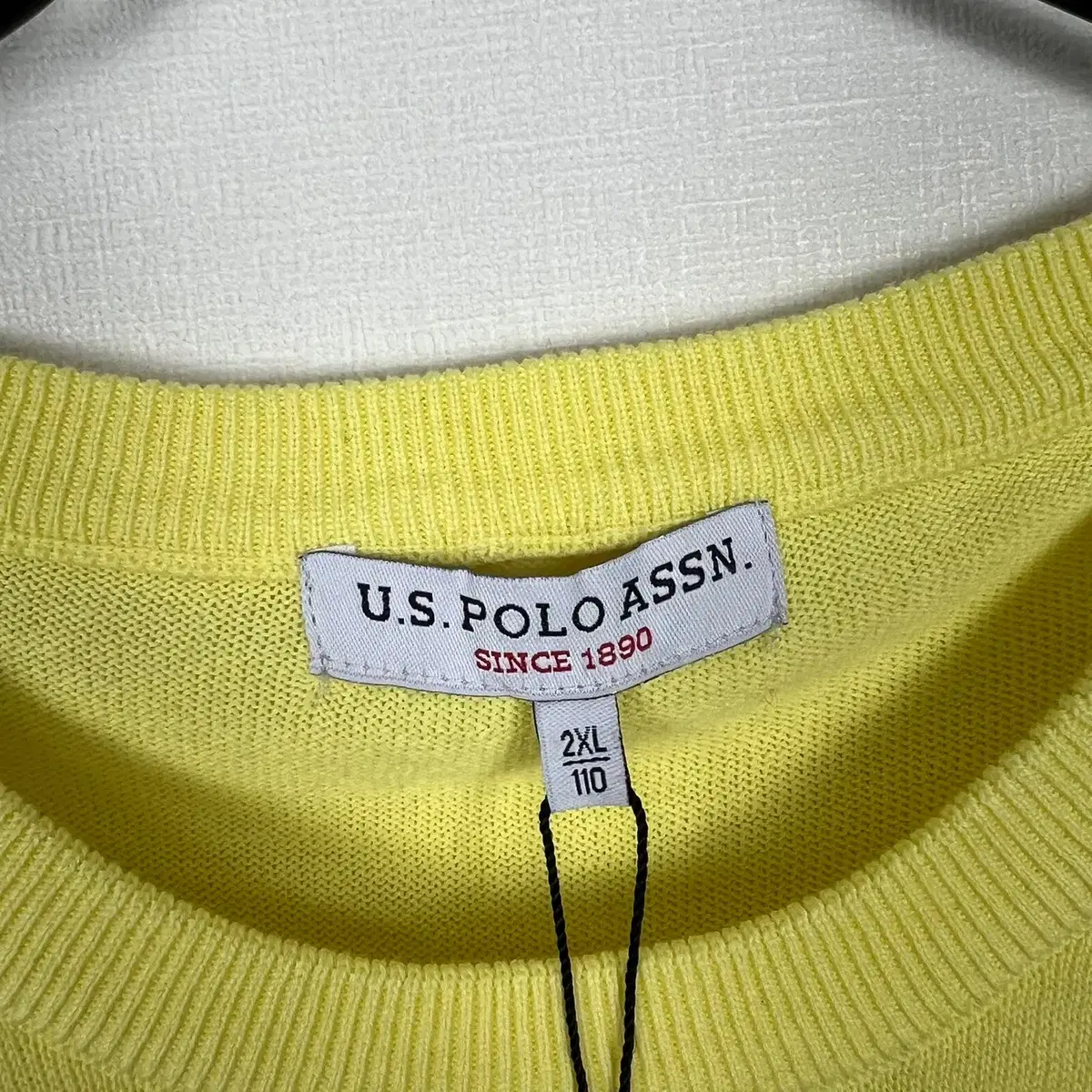 US Polo Assn 폴로/새제품 봄 가을 니트 105 XL/라덴