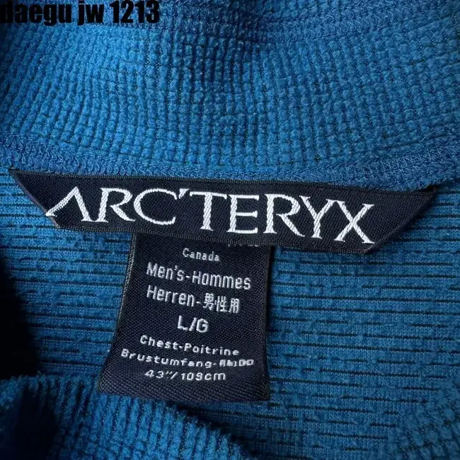 100- ARC'TERYX TEE 아크테릭스 긴팔 티