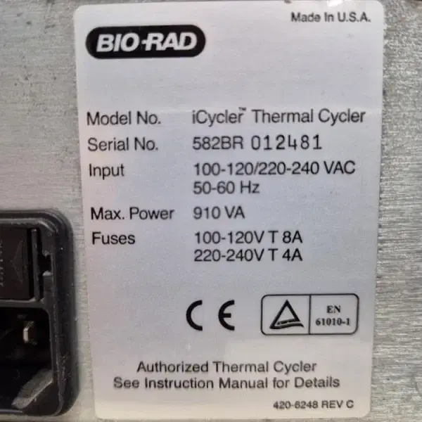 BIO RAD iCycler PCR