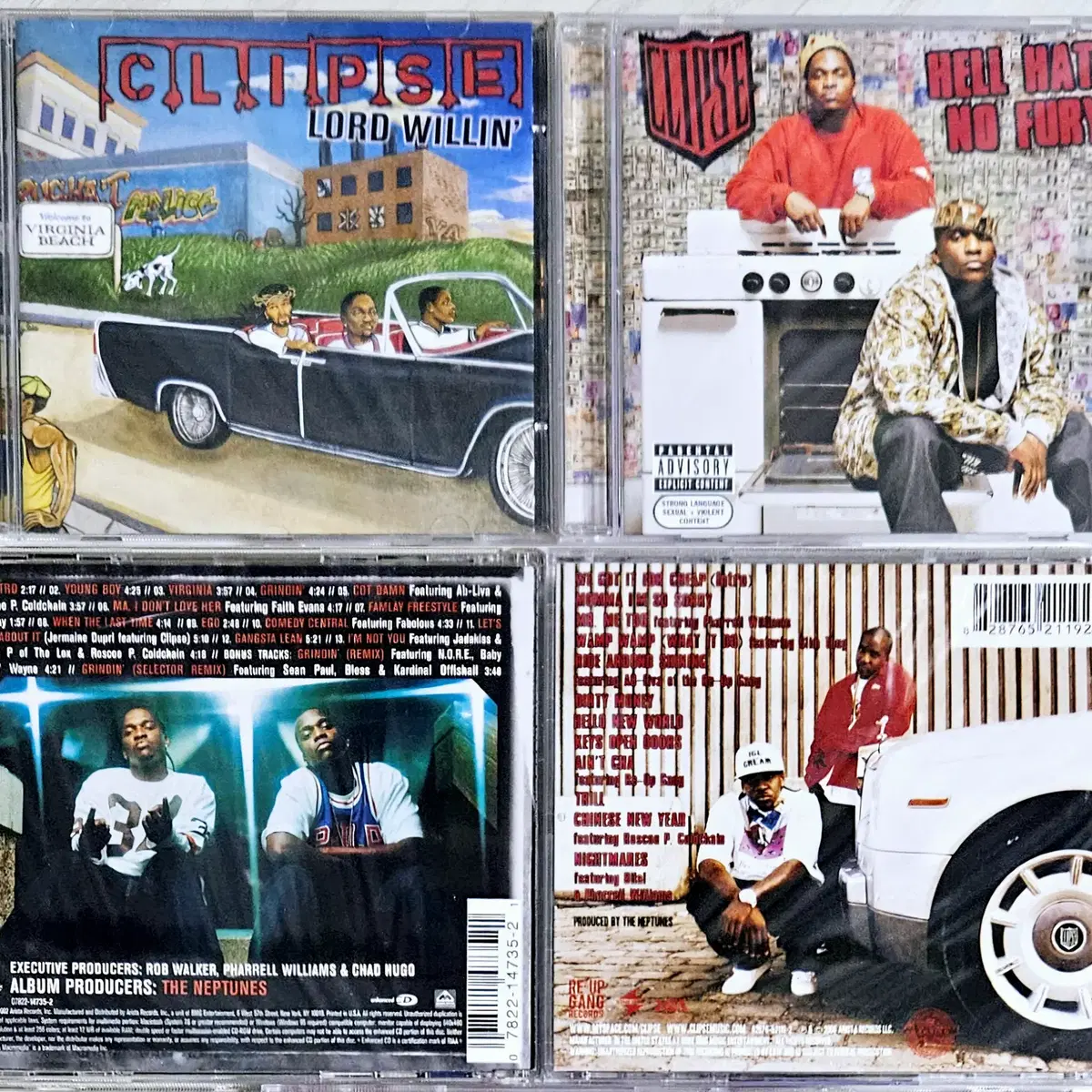 Clipse - 정규 1, 2집 미국반 CD 일괄 판매