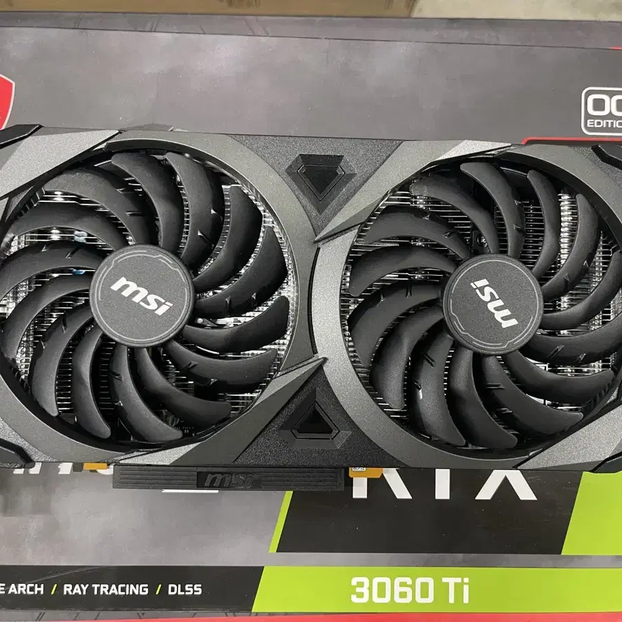 MSI RTX3060ti 듀얼팬 판매합니다