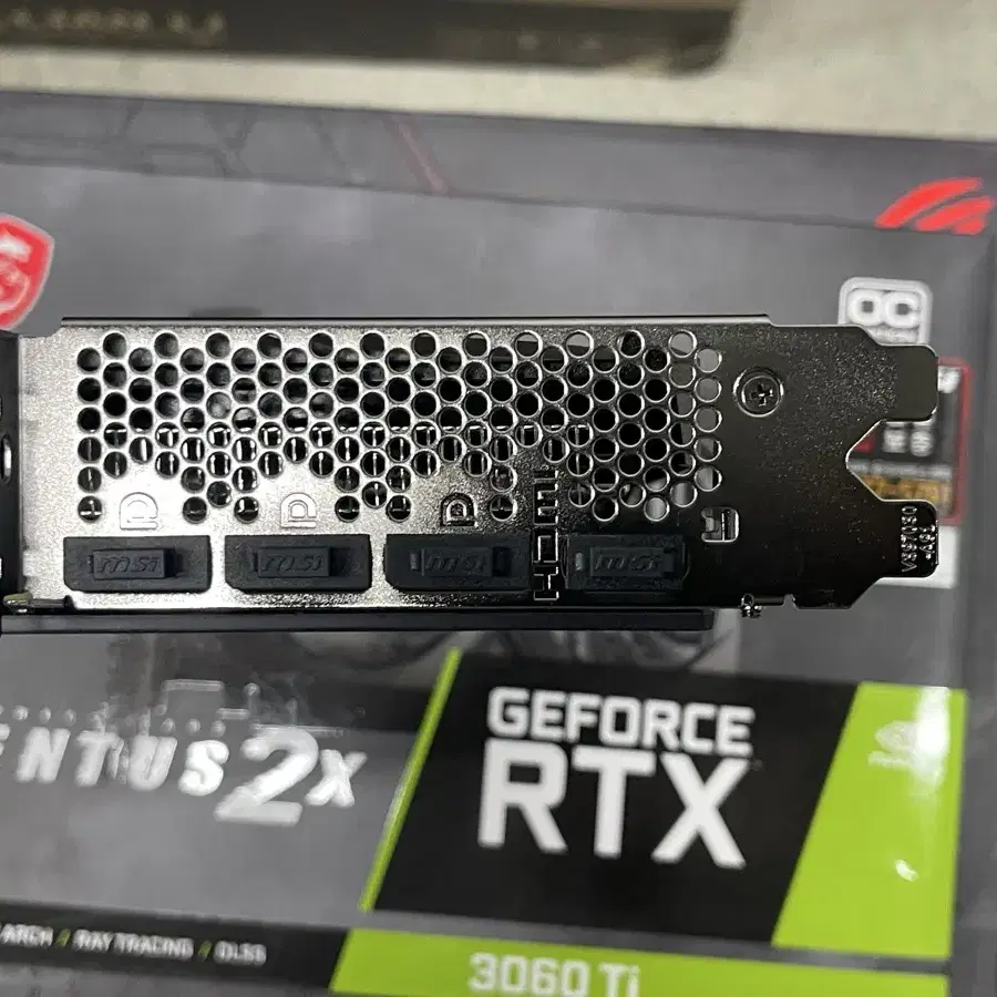 MSI RTX3060ti 듀얼팬 판매합니다