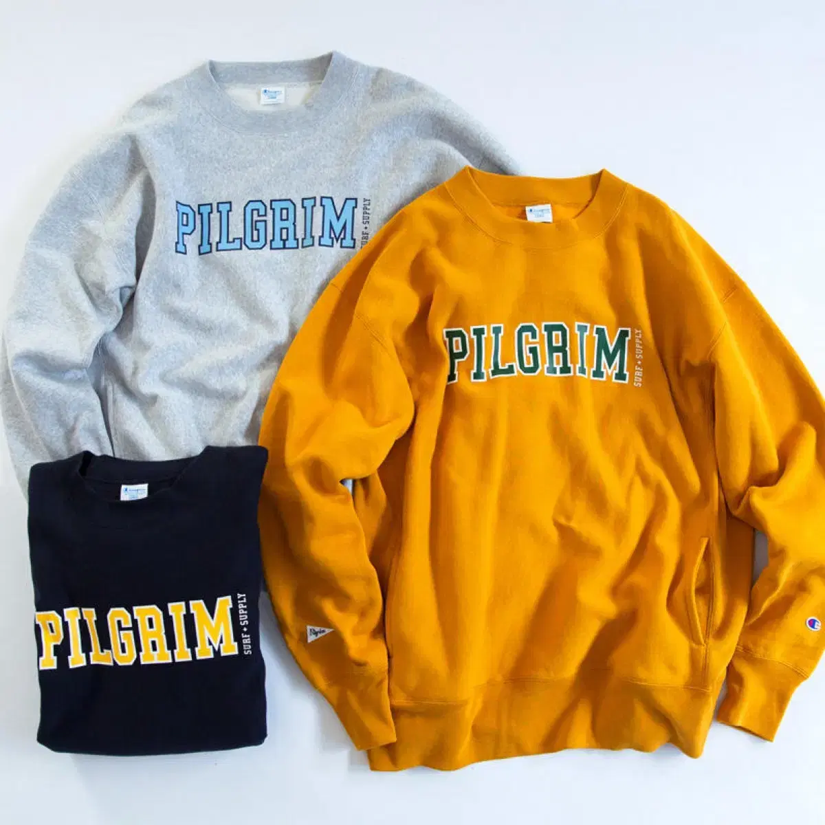 필그림 Pilgrim surf supply X champion 챔피언 L