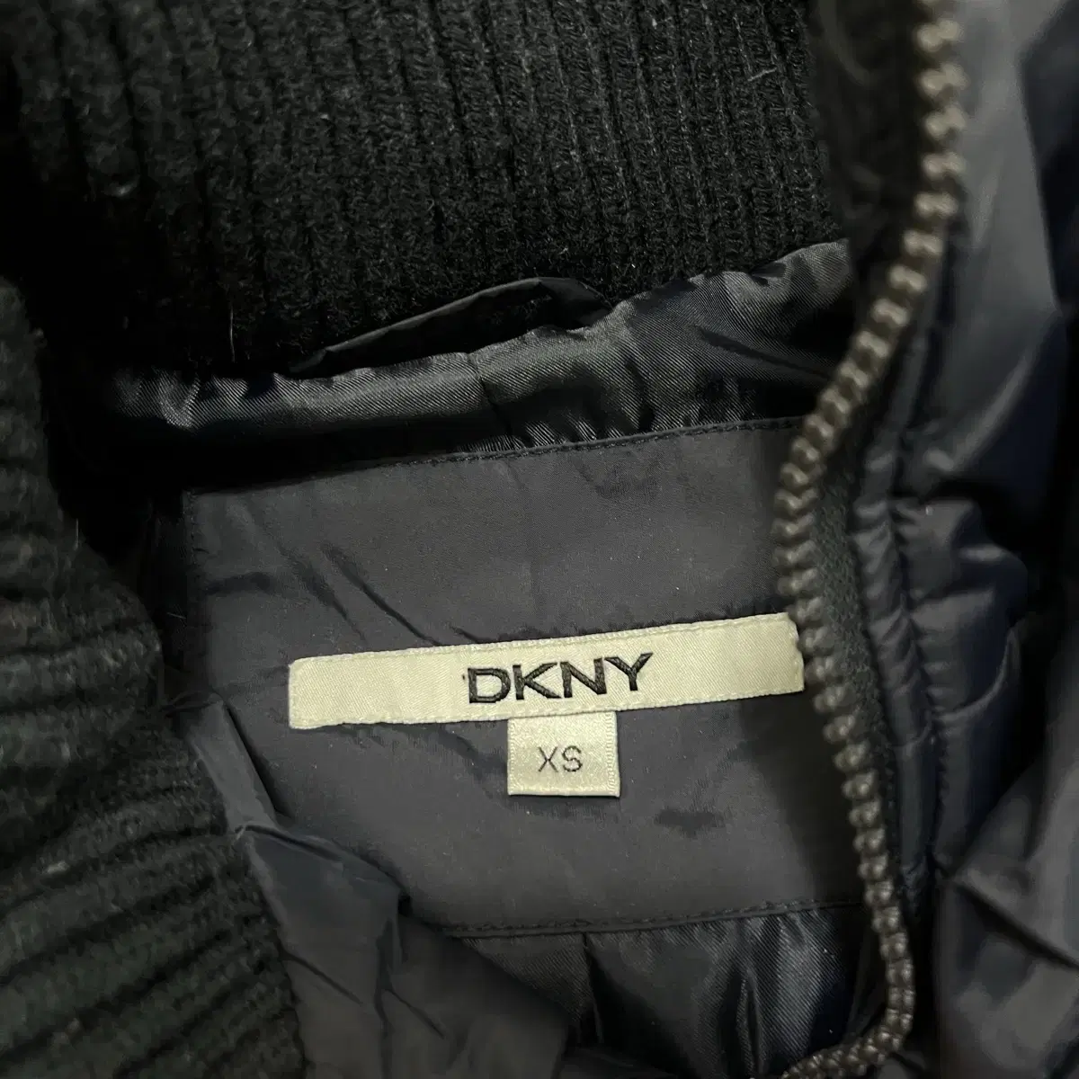 DKNY 도나카란 뉴욕 여성 프리미엄 롱패딩 구스다운자켓 XS/85