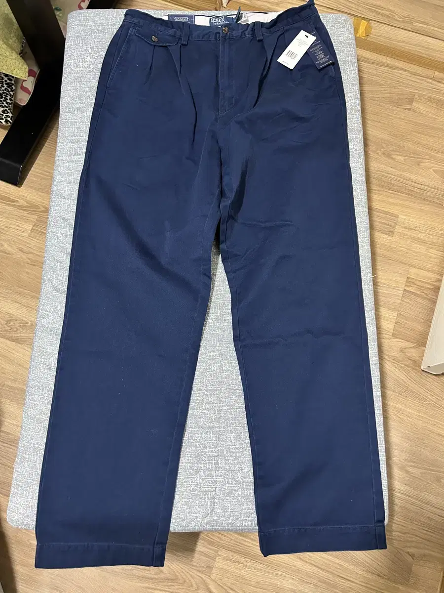 Polo Ralph Lauren Whitman Relaxed Fit Chinos Navy 35/34 New for sale