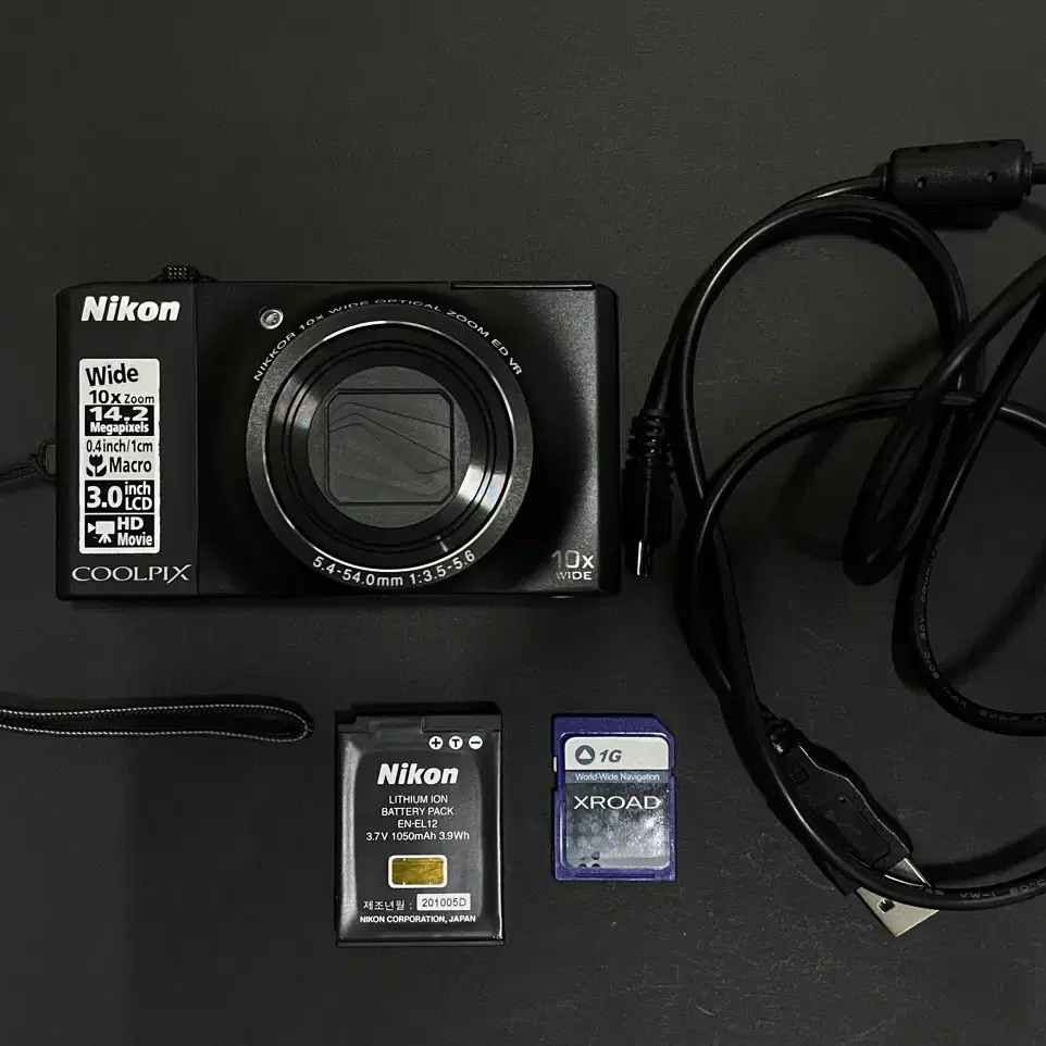 [즉시사용] 니콘 쿨픽스 Nikon Coolpix S6000 디카 카메라