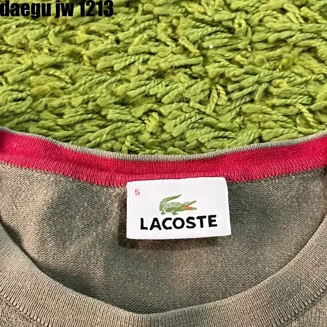 105 LACOSTE TEE 라코스테 긴팔 티