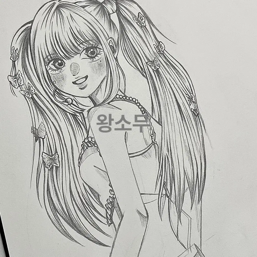 아이돌 그림 커미션