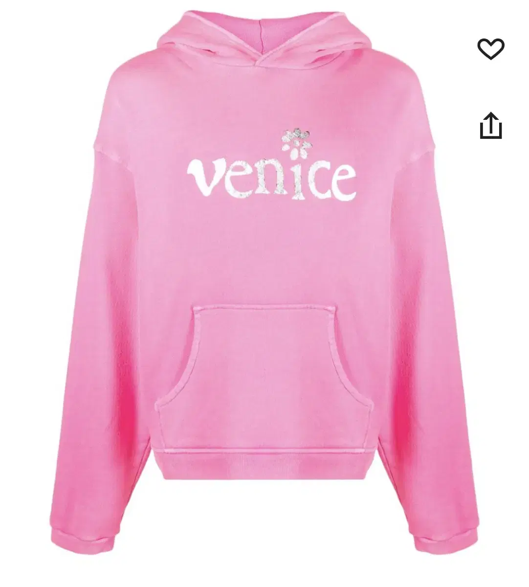 Erl venice hoodie 새상품 s