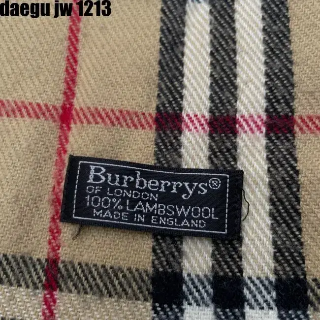 BURBERRYS MUFFLER 버버리 목도리