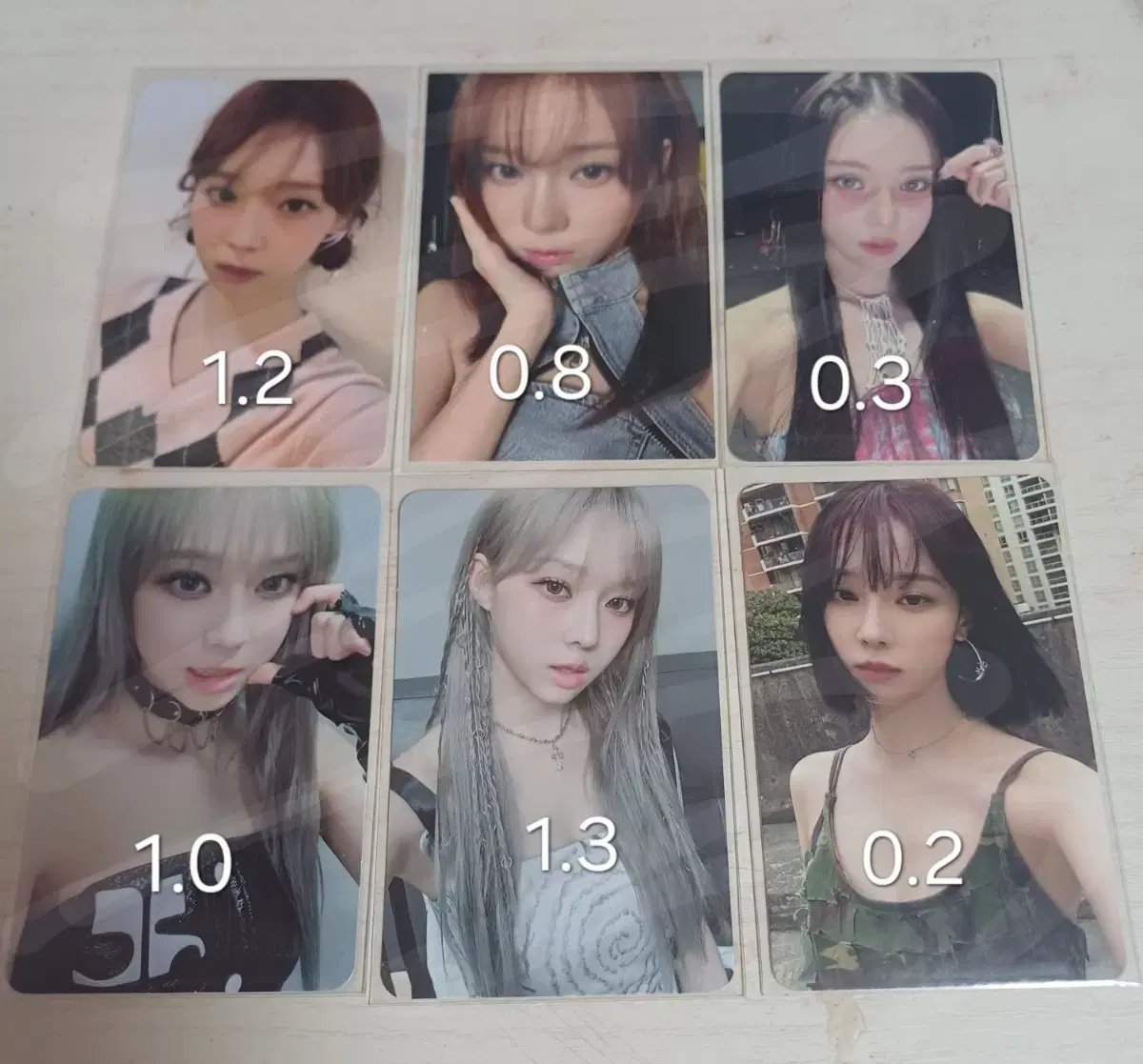 AespaWinter unreleased photocard bulk sells wtsalphoPokasawelldwith muuWithmuuWithgirlsScarinaAberline