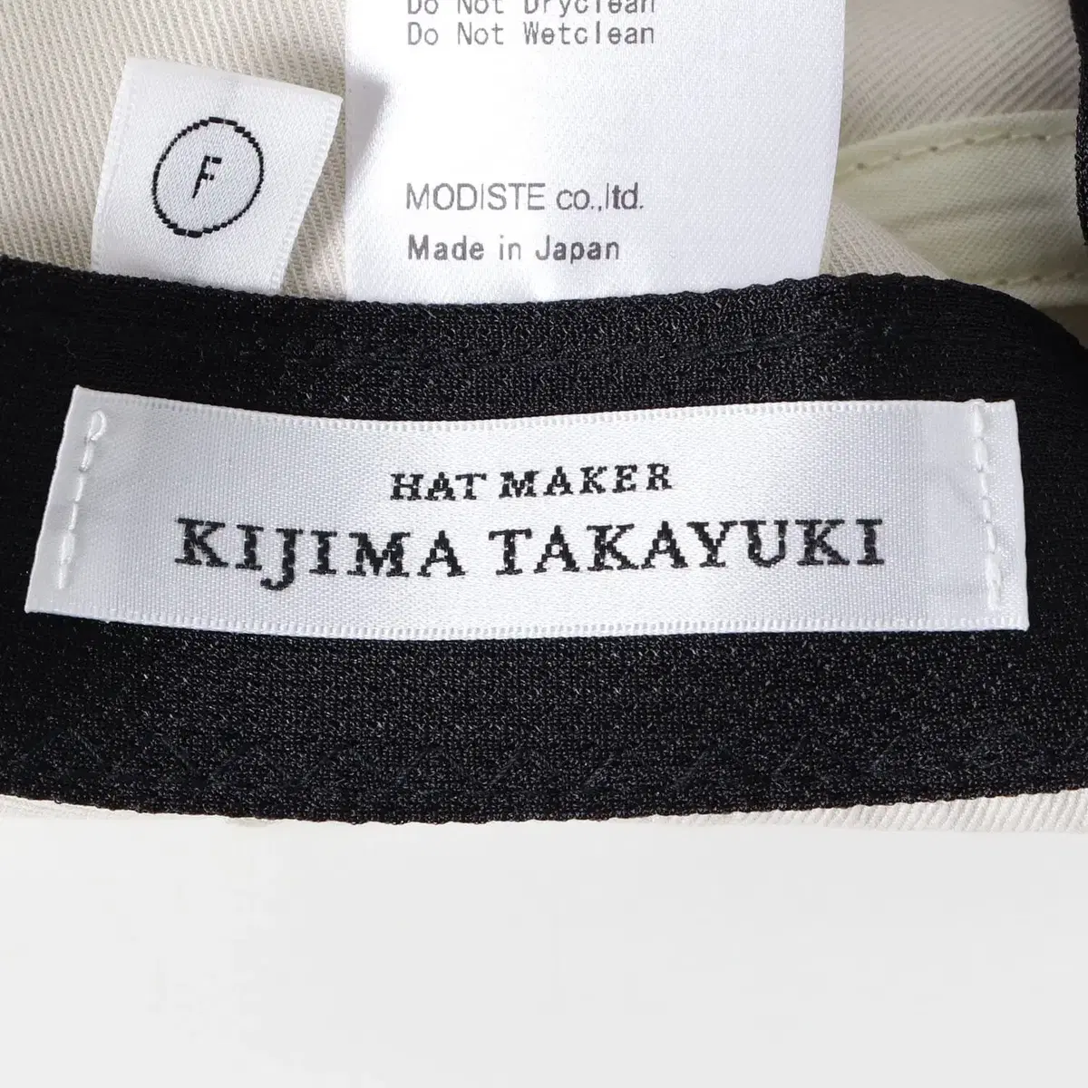 KIJIMA TAKAYUKI COTTON GABA 6PANEL CAP